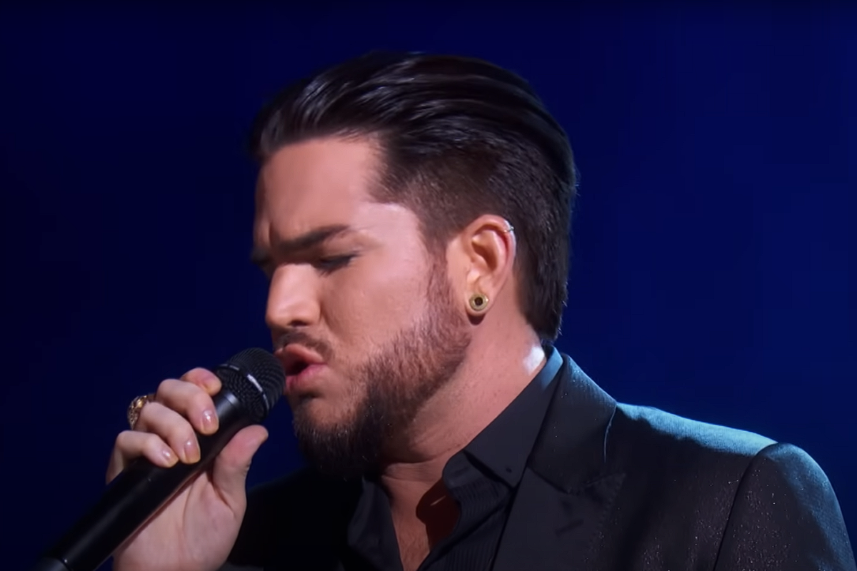 adam lambert singing