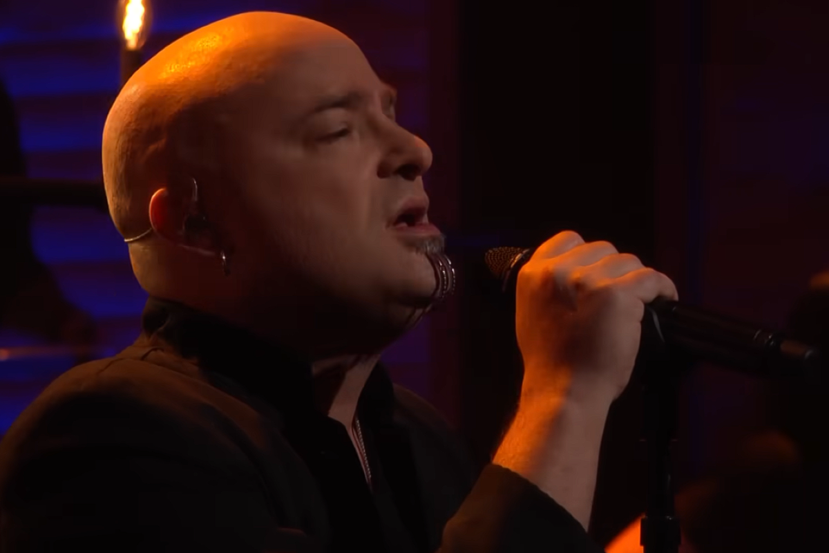 Disturbed singing The Sound Of Silence on Conan